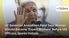 UP Governor Anandiben Patel Says Women Should Become 'Expert Mothers' Before IAS Officers, Sparks Debate