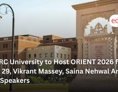 JECRC University to Host ORIENT 2026 from July 29, Vikrant Massey, Saina Nehwal Among Key Speakers