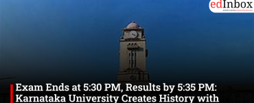 Exam Ends at 5:30 PM, Results by 5:35 PM: Karnataka University Creates History with Five-Minute Result Declaration