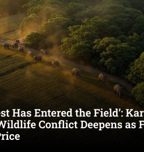 ‘The Forest Has Entered the Field’: Karnataka’s Human-Wildlife Conflict Deepens as Farmers Pay the Price