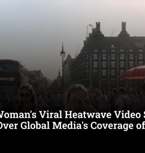 Polish Woman's Viral Heatwave Video Sparks Debate Over Global Media's Coverage of India and Europe