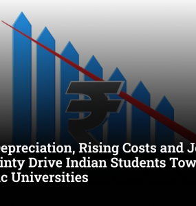 Rupee Depreciation, Rising Costs and Job Uncertainty Drive Indian Students Towards Domestic Universities