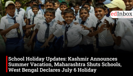 School Holiday Updates: Kashmir Announces Summer Vacation, Maharashtra Shuts Schools, West Bengal Declares July 6 Holiday