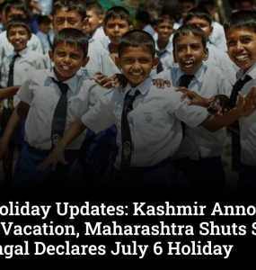School Holiday Updates: Kashmir Announces Summer Vacation, Maharashtra Shuts Schools, West Bengal Declares July 6 Holiday