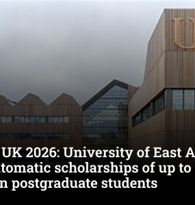 Study in UK 2026: University of East Anglia offers automatic scholarships of up to £7,000 for Indian postgraduate students
