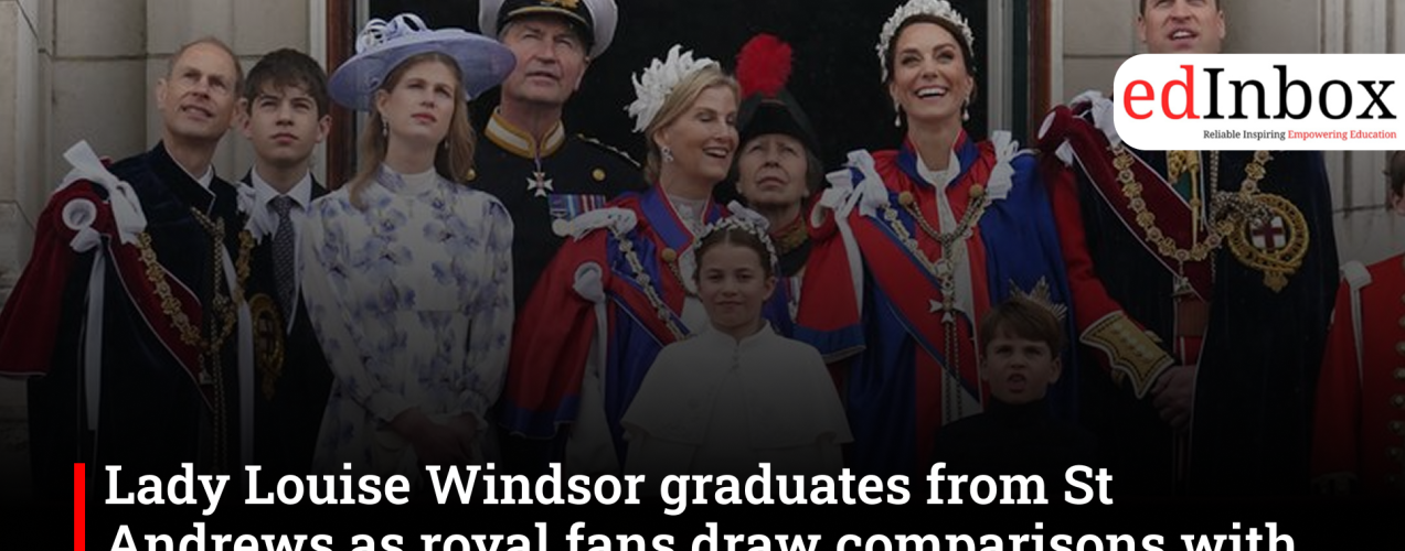 Lady Louise Windsor graduates from St Andrews as royal fans draw comparisons with young Queen Elizabeth II
