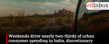 Weekends drive nearly two-thirds of urban consumer spending in India, discretionary purchases lead growth