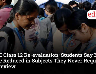 CBSE Class 12 Re-evaluation: Students Say Marks Were Reduced in Subjects They Never Requested for Review