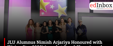 JLU Alumnus Nimish Arjariya Honoured with 'Rising Star 2026' Award at Gavel Glory Awards