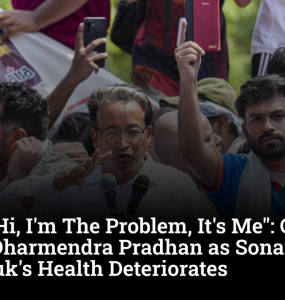 "It's Me, Hi, I'm The Problem, It's Me": CJP Targets Dharmendra Pradhan as Sonam Wangchuk's Health Deteriorates 