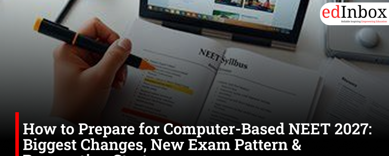 How to Prepare for Computer-Based NEET 2027: Biggest Changes, New Exam Pattern & Preparation Strategy