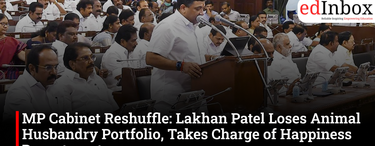 MP Cabinet Reshuffle: Lakhan Patel Loses Animal Husbandry Portfolio, Takes Charge of Happiness Department