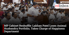 MP Cabinet Reshuffle: Lakhan Patel Loses Animal Husbandry Portfolio, Takes Charge of Happiness Department