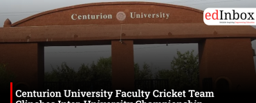 Centurion University Faculty Cricket Team Clinches Inter-University Championship 