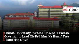Shimla University Invites Himachal Pradesh Governor to Lead ‘Ek Ped Maa Ke Naam’ Tree Plantation Drive