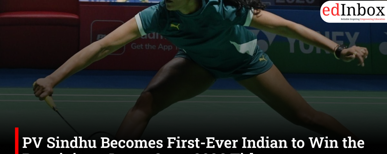 PV Sindhu Becomes First-Ever Indian to Win the Prestigious Japan Open 2026 Title
