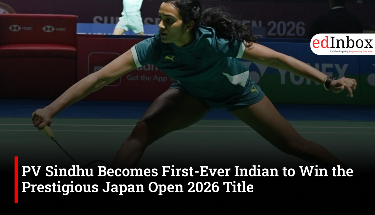 PV Sindhu Becomes First-Ever Indian to Win the Prestigious Japan Open 2026 Title