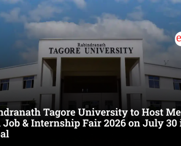 Rabindranath Tagore University to Host Mega Open Job & Internship Fair 2026 on July 30 in Bhopal