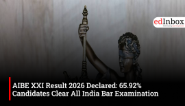 AIBE XXI Result 2026 Declared: 65.92% Candidates Qualify, Scorecards Available Online