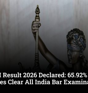 AIBE XXI Result 2026 Declared: 65.92% Candidates Qualify, Scorecards Available Online