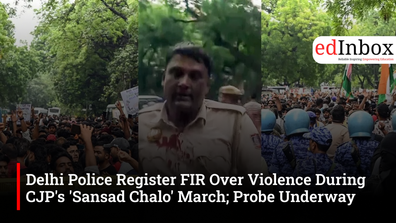 Delhi Police Register FIR Over Violence During CJP's 'Sansad Chalo' March; Probe Underway