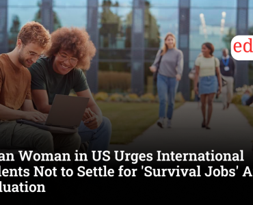 Indian woman in US advises international students to avoid getting stuck in survival jobs after graduation