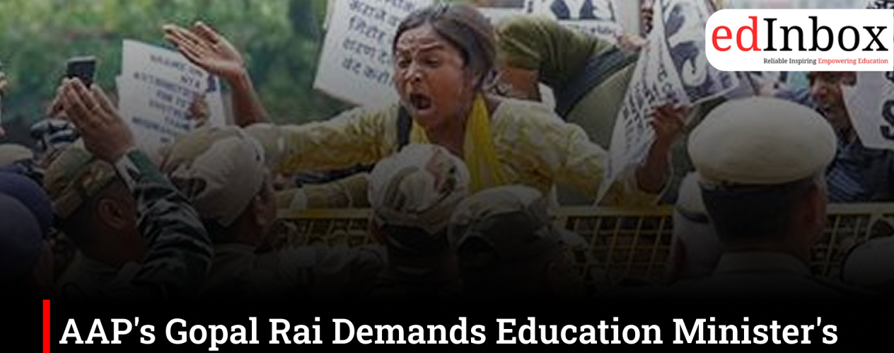 AAP's Gopal Rai demands Education Minister's resignation over NEET UG 2026 row, joins Jantar Mantar protest