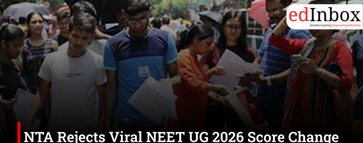 NTA rejects viral NEET UG 2026 score change claim, says OMR sheet was digitally altered and forged