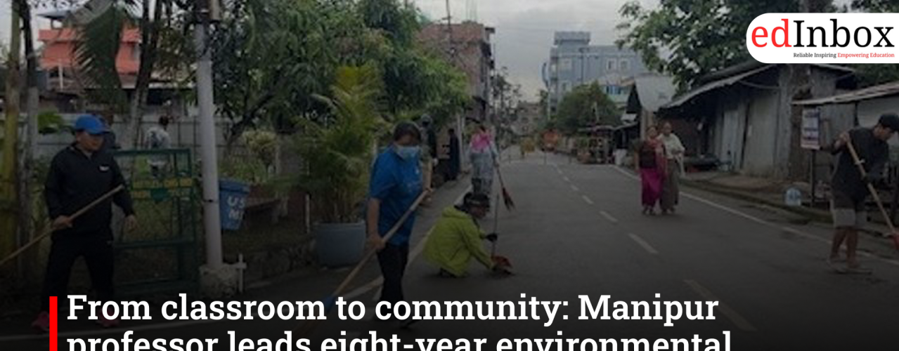 Manipur professor transforms village through eight-year environmental conservation campaign