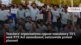 Teachers’ organisations oppose mandatory TET, announce nationwide protest over RTE Act provisions