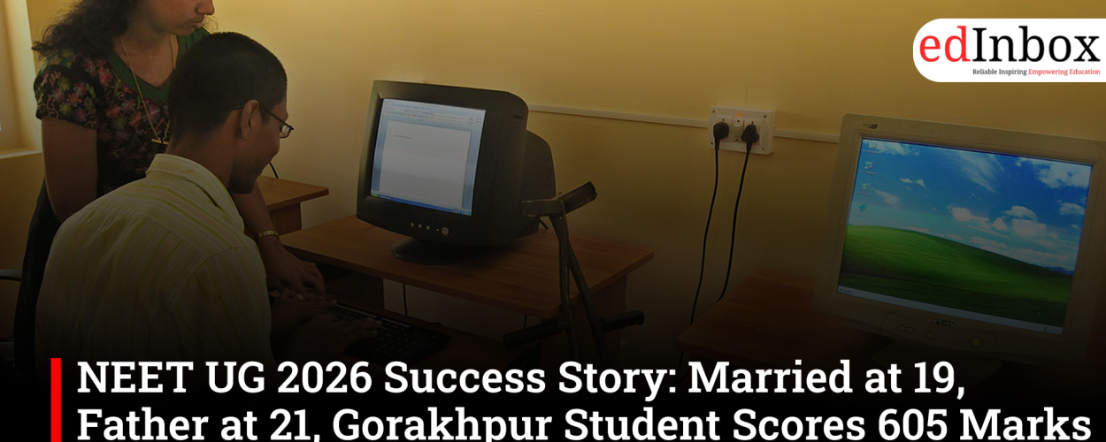 NEET UG 2026 success story: Married at 19, father at 21, Gorakhpur student scores 605 marks