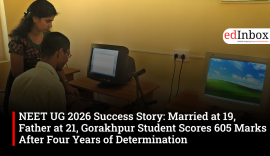 NEET UG 2026 success story: Married at 19, father at 21, Gorakhpur student scores 605 marks