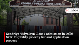 Kendriya Vidyalaya Class 1 admission in Delhi-NCR: Eligibility, priority list and application guide