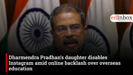 Dharmendra Pradhan’s daughter disables Instagram amid online backlash over overseas education