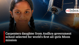 Andhra government school student joins world's first all-girls lunar mission, dreams of ISRO