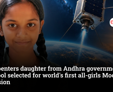 Andhra government school student joins world's first all-girls lunar mission, dreams of ISRO