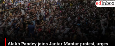Alakh Pandey joins Jantar Mantar protest, asks government to hear students' concerns
