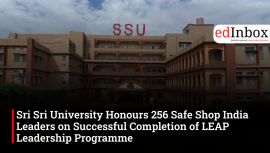 Sri Sri University Honours 256 Safe Shop India Leaders on Successful Completion of LEAP Leadership Programme