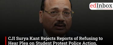 CJI Surya Kant Rejects Reports of Refusing to Hear Plea on Student Protest Police Action, Calls Coverage 'False'