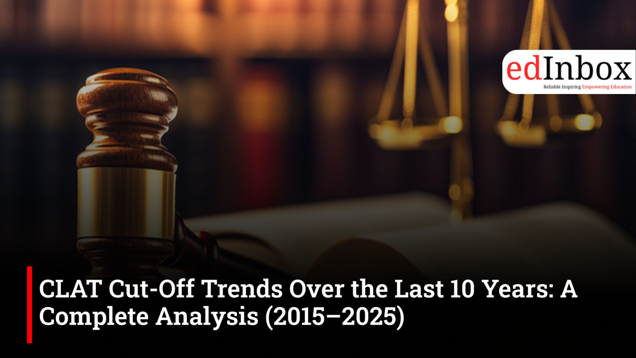 CLAT Cut-Off Trends Over the Last 10 Years: A Complete Analysis (2015–2025)