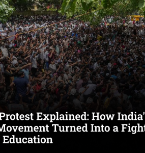 The CJP Protest Explained: How India's Biggest Student Movement Turned Into a Fight for the Future of Education
