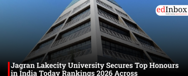 Jagran Lakecity University Secures Top Honours in India Today Rankings 2026 Across Journalism, Law and Hospitality