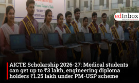 AICTE Scholarship 2026-27: Medical students can get up to ₹3 lakh, engineering diploma holders ₹1.25 lakh under PM-USP scheme