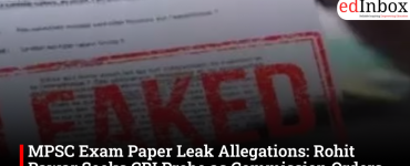MPSC Exam Paper Leak Allegations: Rohit Pawar Seeks CBI Probe as Commission Orders Police Inquiry