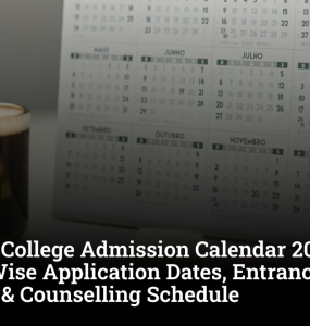 Design College Admission Calendar 2027: State-Wise Application Dates, Entrance Exams & Counselling Schedule