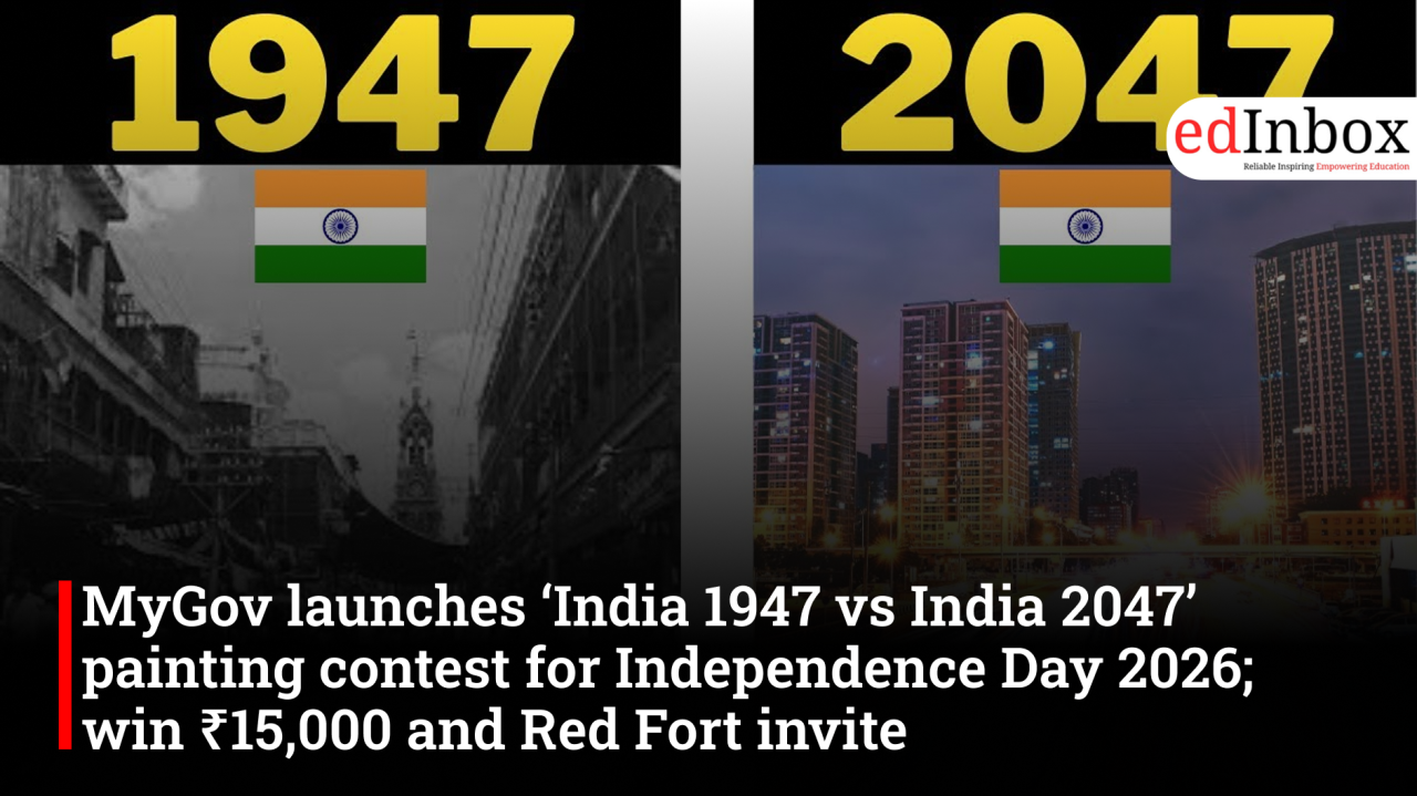 MyGov launches ‘India 1947 vs India 2047’ painting contest for Independence Day 2026; win ₹15,000 and Red Fort invite