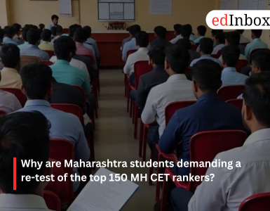 Why are Maharashtra students demanding a re-test of the top 150 MH CET rankers?