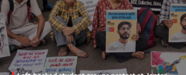 Left-backed student groups protest at Jantar Mantar, vow to return if CJP issues fresh call