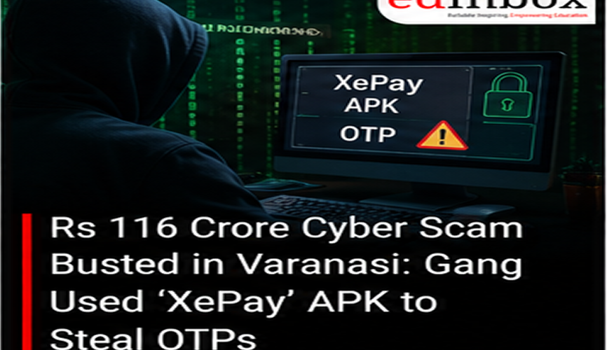 Rs 116 Crore Cyber Scam Busted in Varanasi: Gang Used ‘XePay’ APK to Steal OTPs