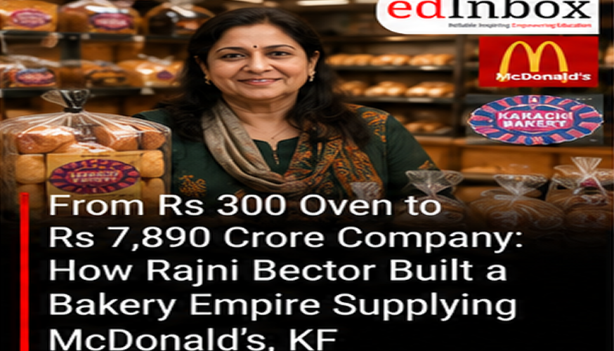 From Rs 300 Oven to Rs 7,890 Crore Company: How Rajni Bector Built a Bakery Empire Supplying McDonald’s, KFC